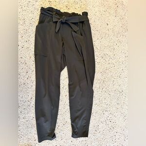 Athleta Charcoal High-Waisted Pants